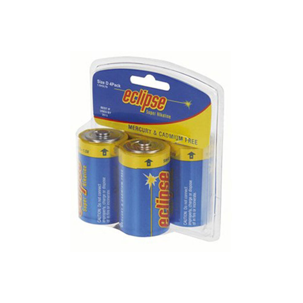 Éclipse Batteries alcalines 4pcs