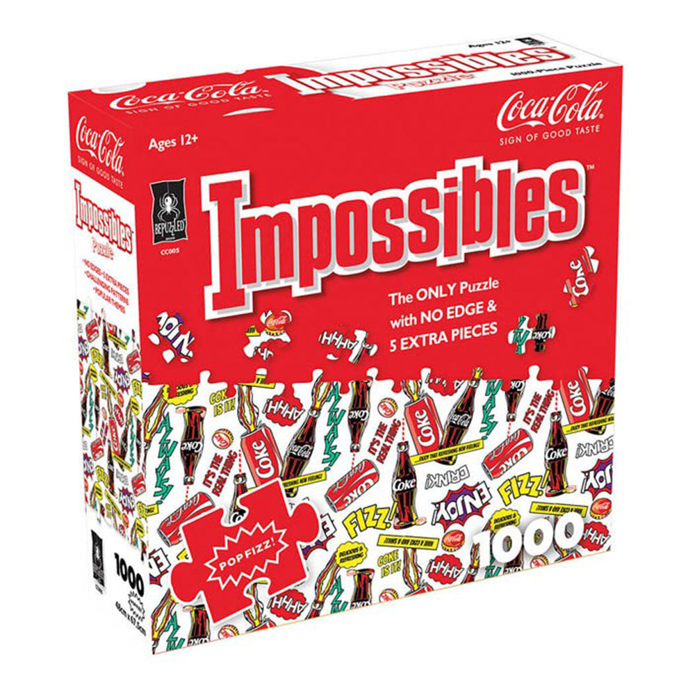 Coca Cola imposible rompecabezas Puzzle 1000pc