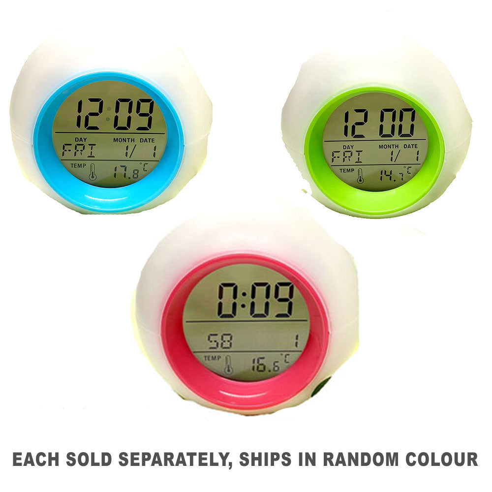 Rainbow Light Multi-Functional Digital Clock