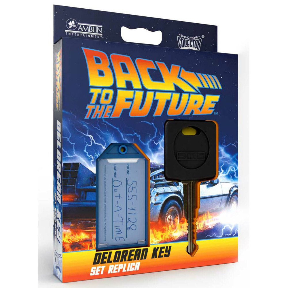 Back to the Future Delorean Key Figure