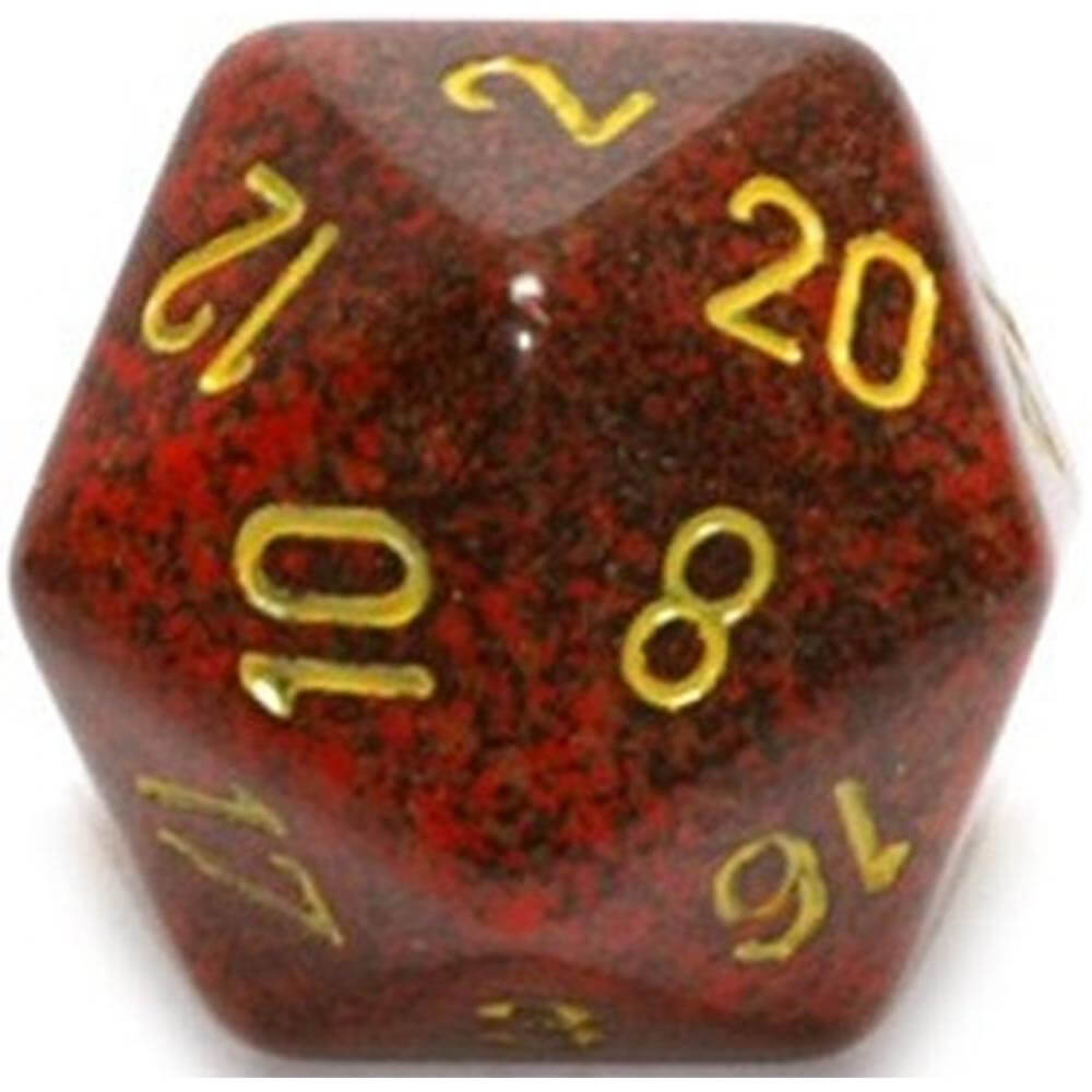 D20 Kości nakrapiane (34 mm)