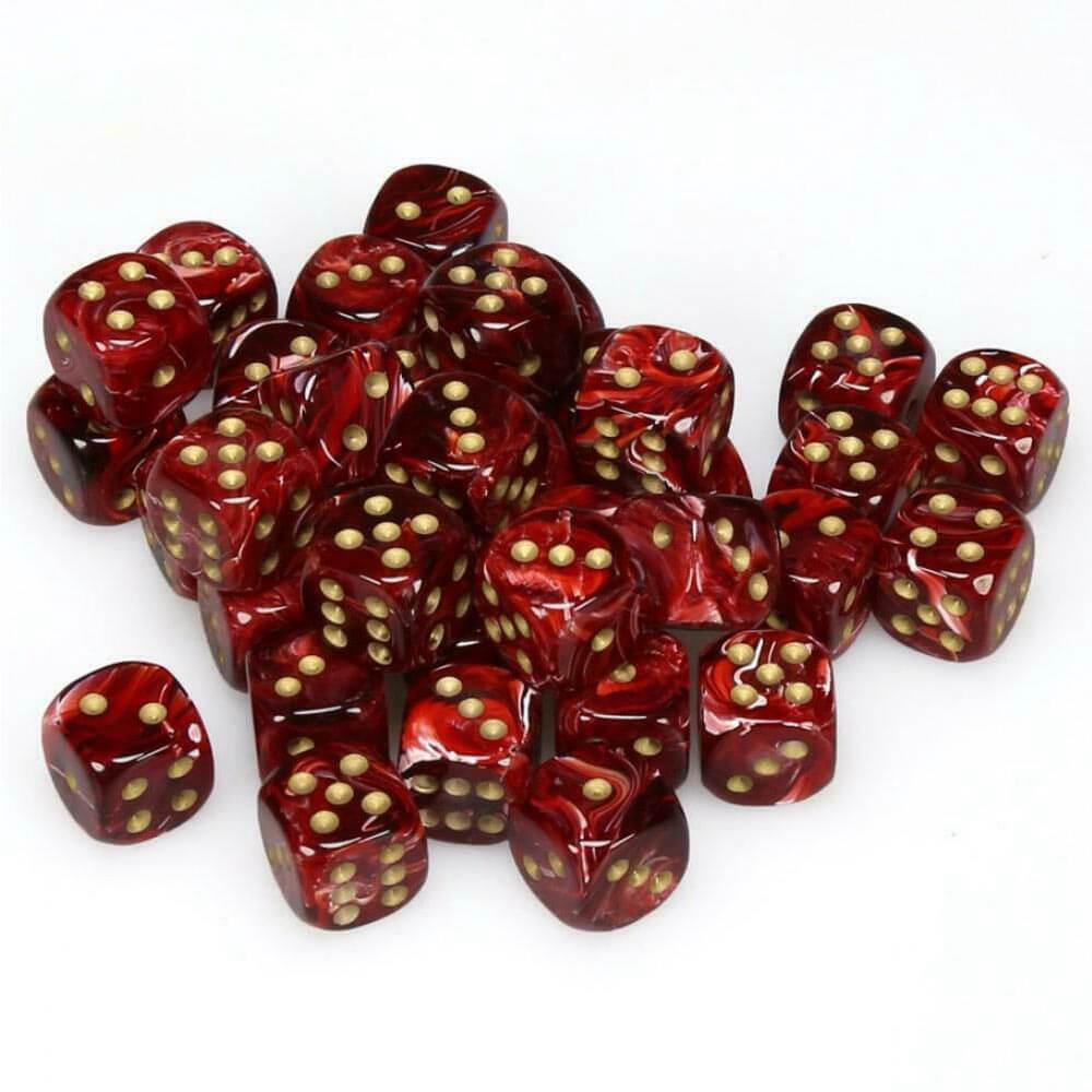 D6 DICE VORTEX 12mm (36 terninger)