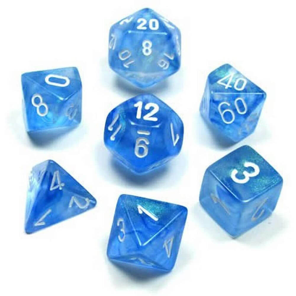 D7 Die Set Dice Borealis poly (7 dés)