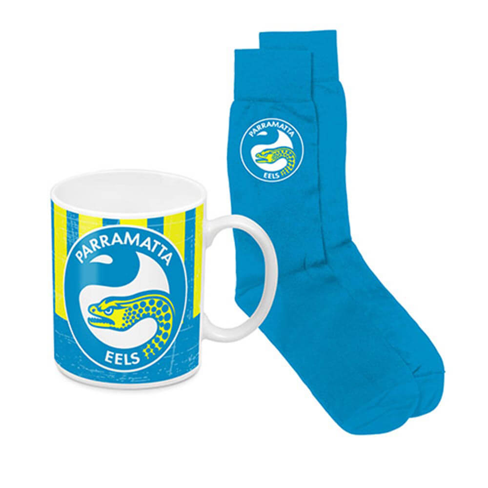 NRL Coffee Mub Heritage & Sock Pack