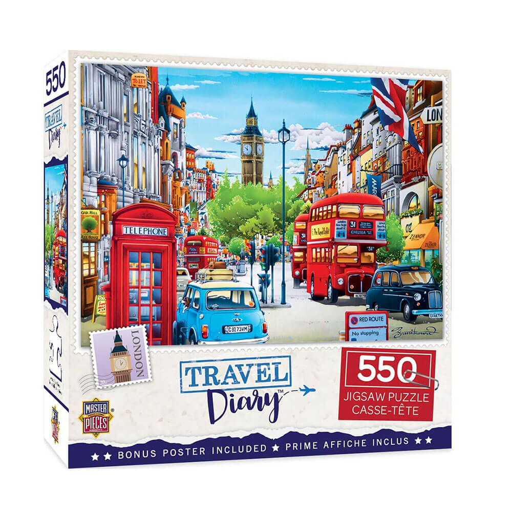 MP Diário de viagem Puzzle (550pcs)