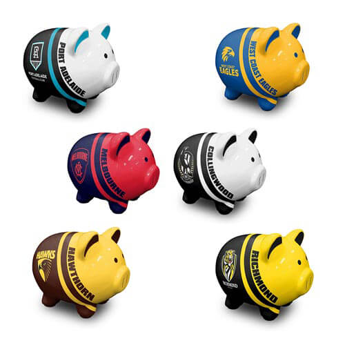 AFL Piggy Money Box