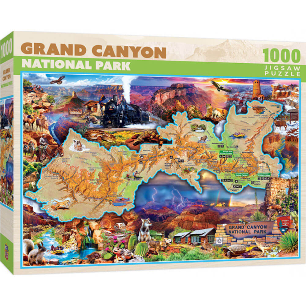 Capolavori nazionali parco 1000pc puzzle