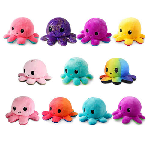 Reversible Octopus Plushie