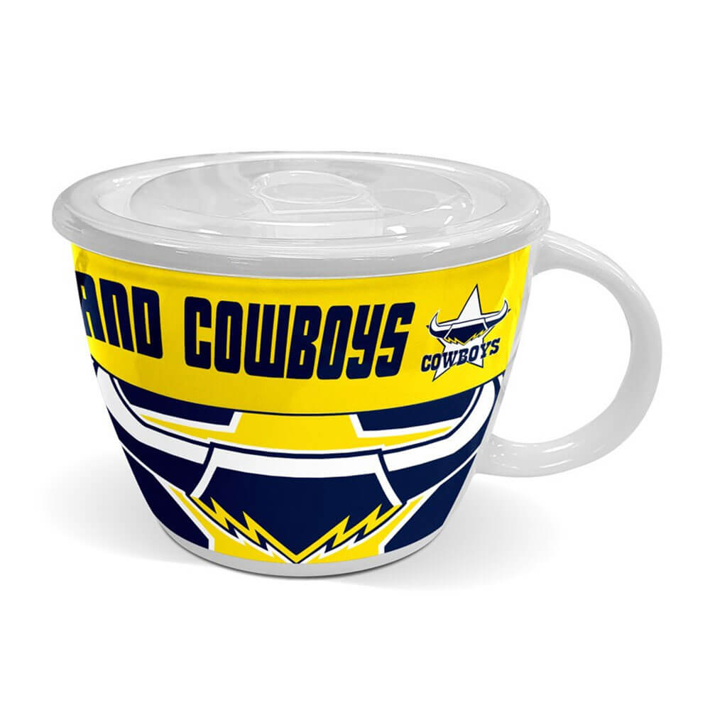 Tasse de soupe NRL avec couvercle