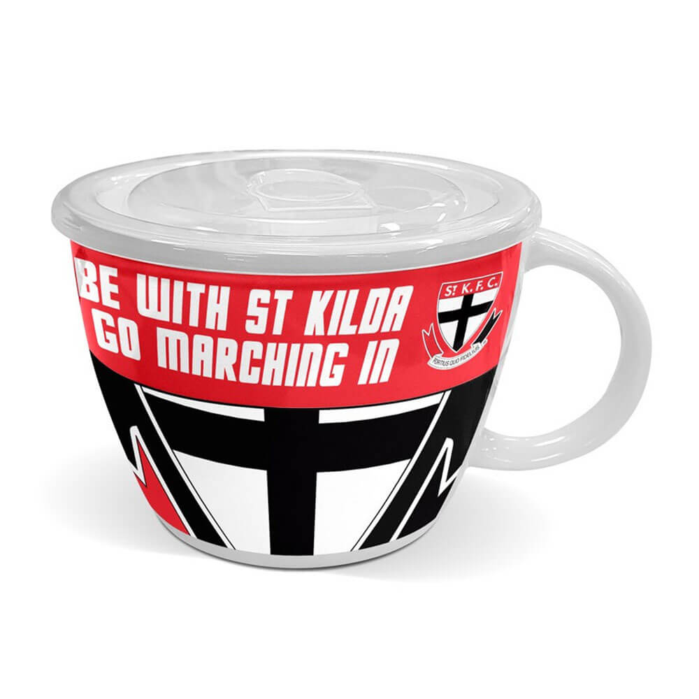 Tasse de soupe AFL avec couvercle