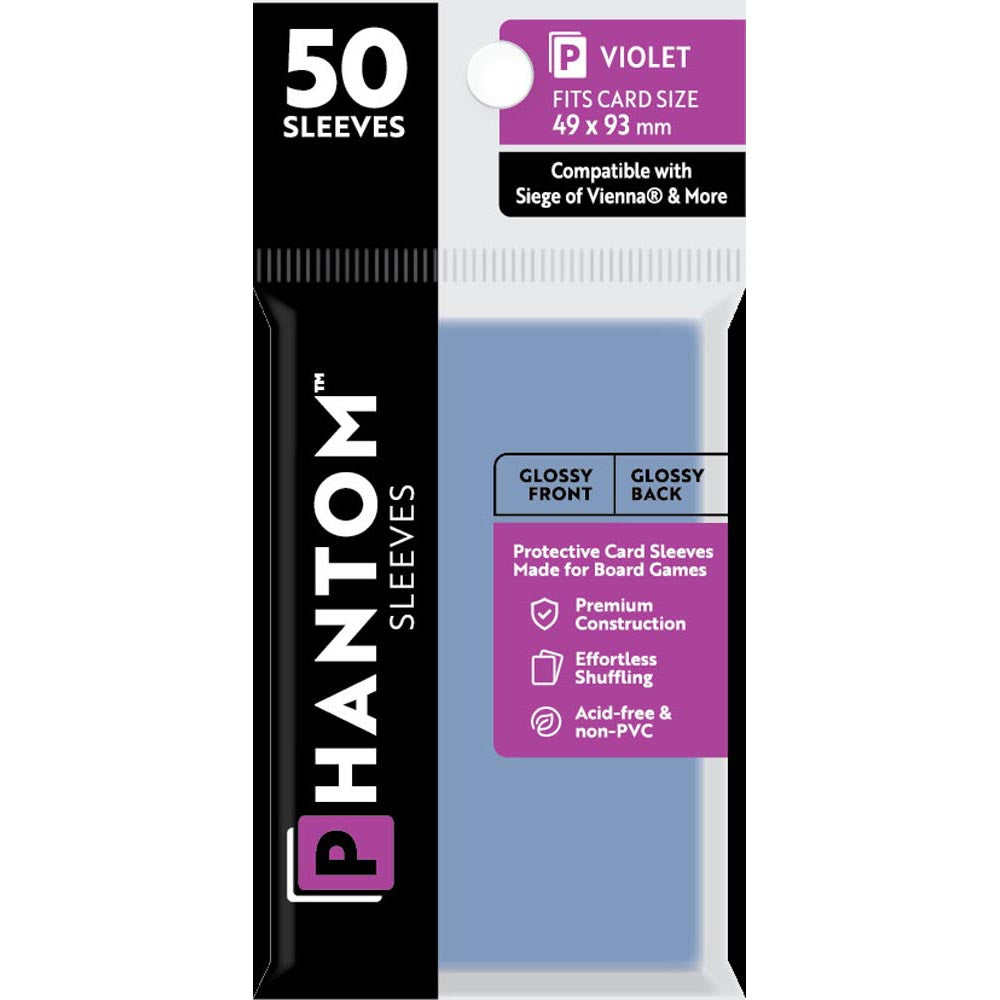 Violet Phantom mangas 50pcs (49x93 mm)