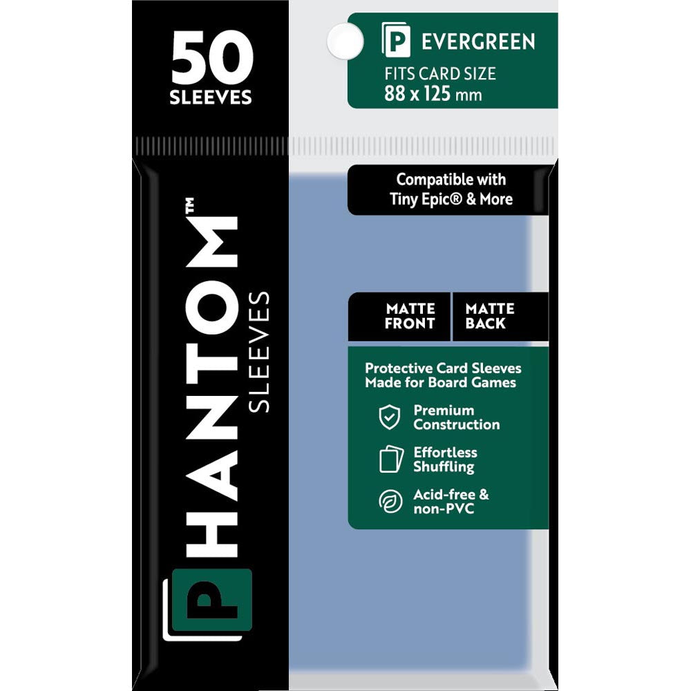 Evergreen Phantom Sheeves 50 stcs (88x125 mm)