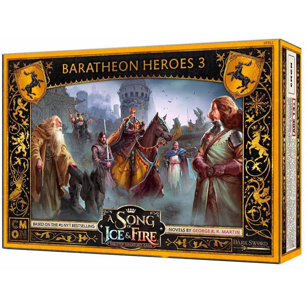 En sang med is og brand TMG Baratheon Heroes Miniature