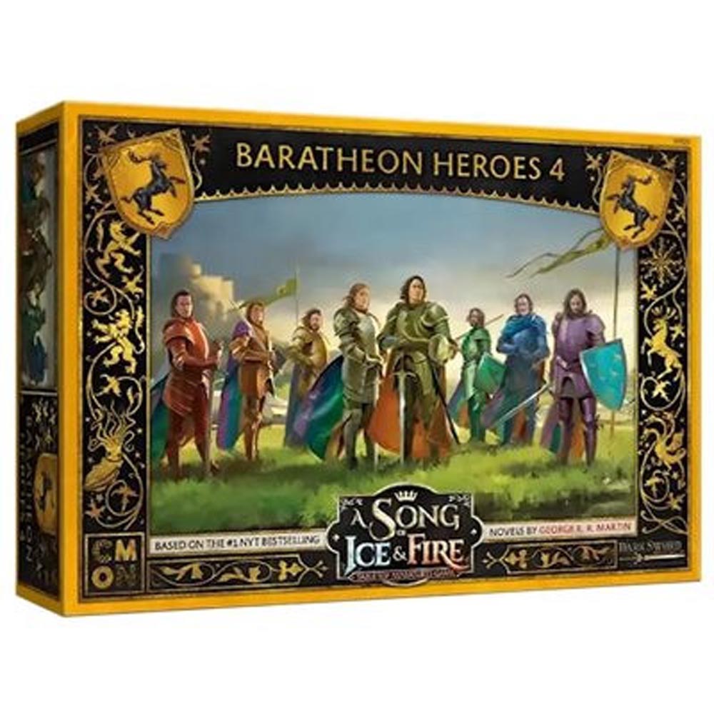 Een lied van ijs en vuur tmg baratheon helden miniatuur