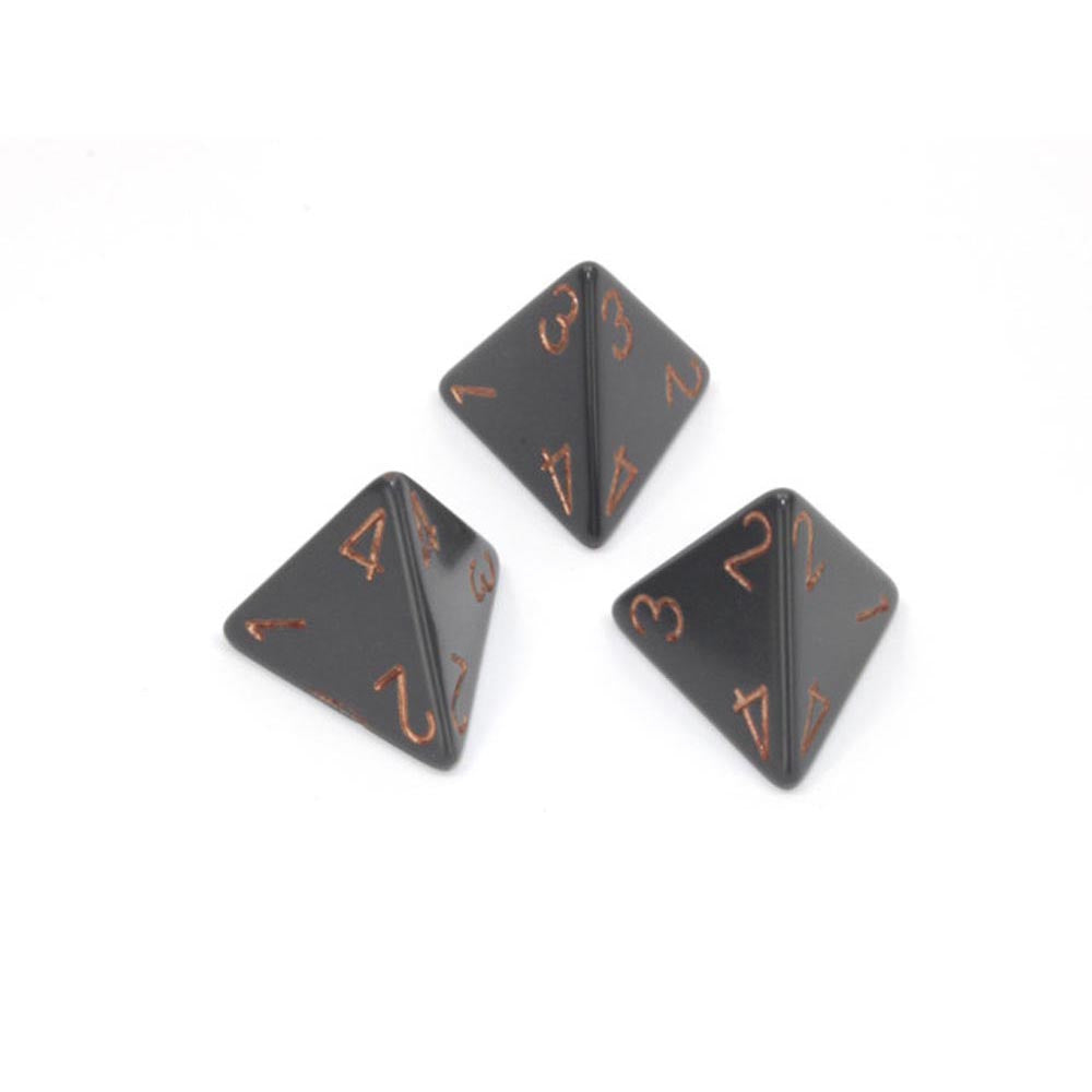 Chessex Opaque D4 Polyhedral Dice