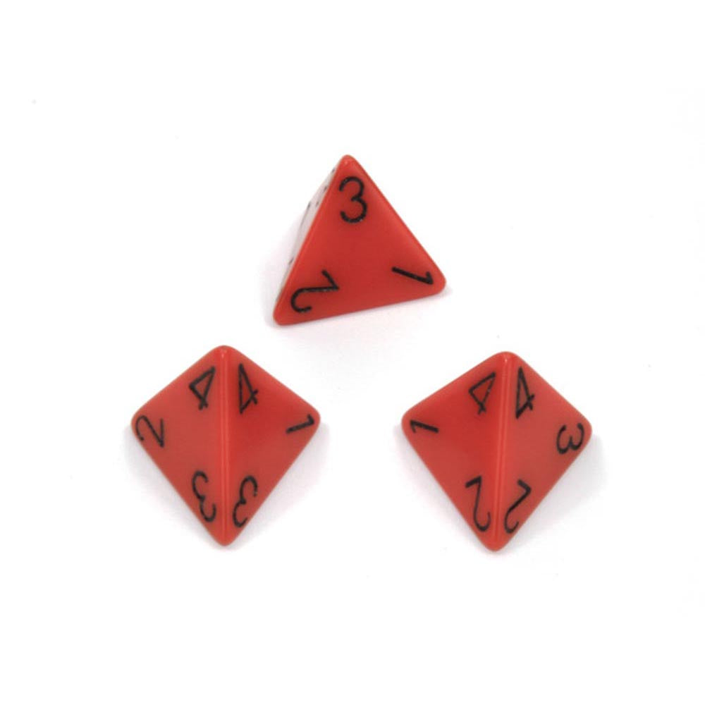 Chessex Opaque D4 Polyédrique Dice