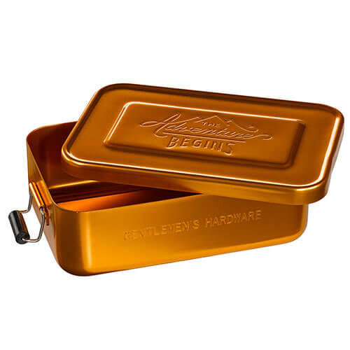 Gentlemen's Hardware Small Aluminium Lunch Tin