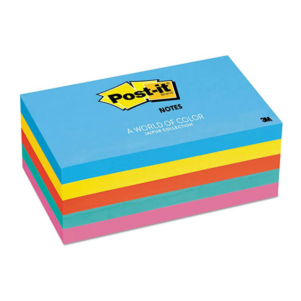 Post-it Notes 73x123mm assorties (5pk)