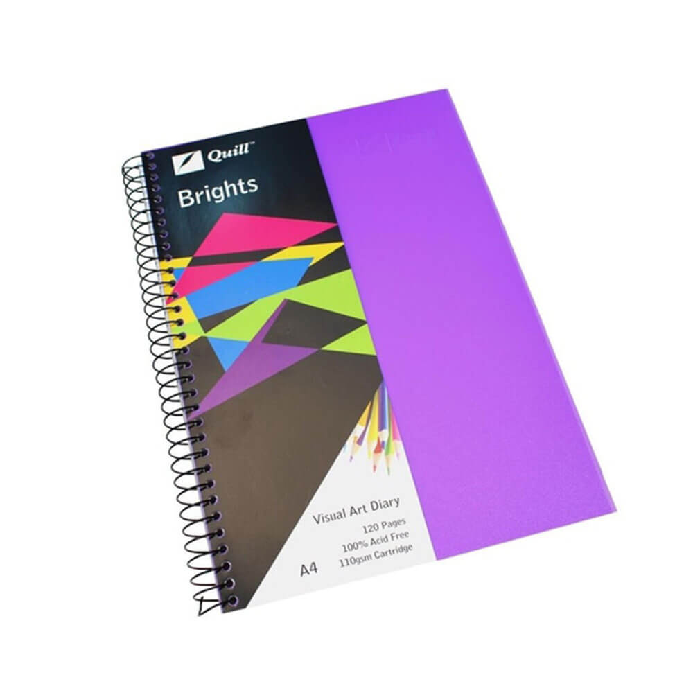 Journal d'art visuel Brights Quill Brights (60 feuilles)