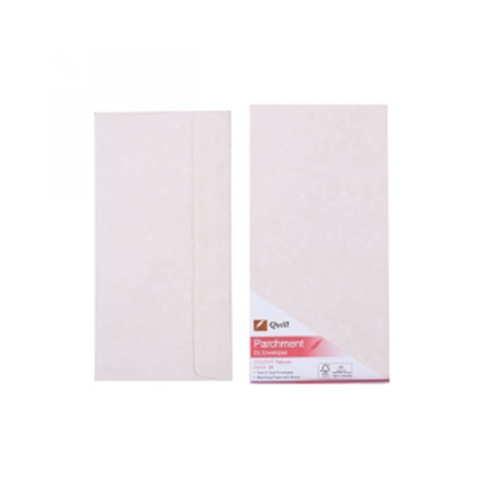 Quill Perkament envelop DL (25pk)