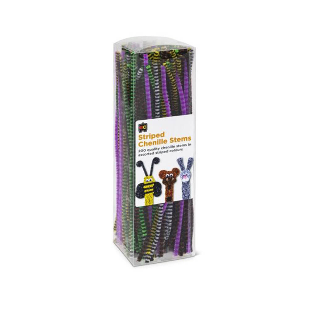 EC Chenille Stems 30cm 200pk