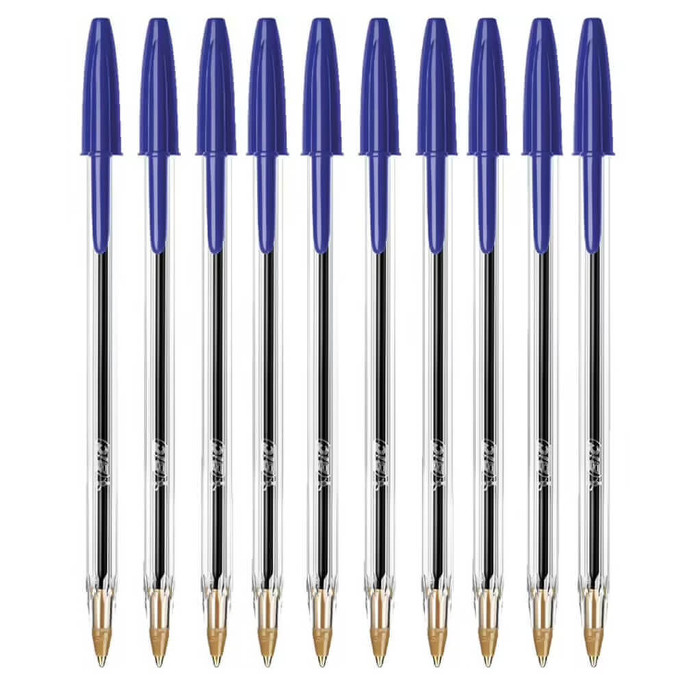 Pen de esfera original da Bic Cristal (10pk)