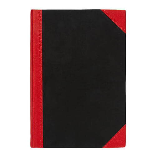 Cumberland Notebook 100 Leaves (Red & Black)