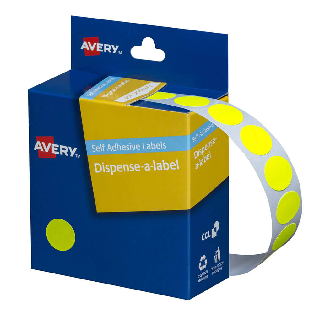 Avery Auto-Adhesive Dot Labels 14 mm (700pcs)