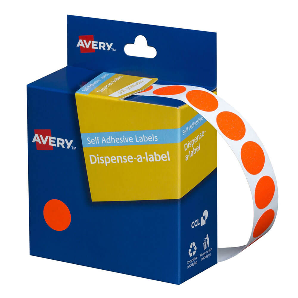 Avery Auto-Adhesive Dot Labels 14 mm (700pcs)