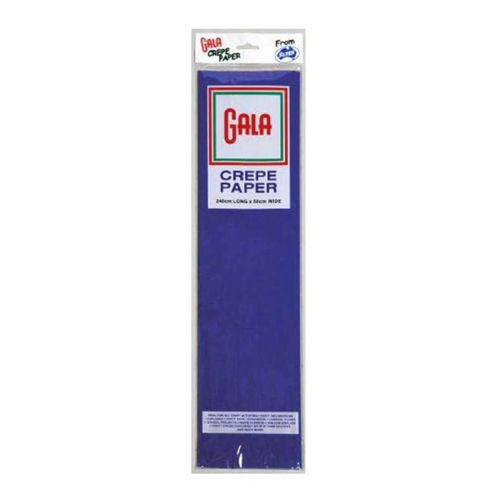 Gala Crepe Paper 12 Pack (240x50cm)