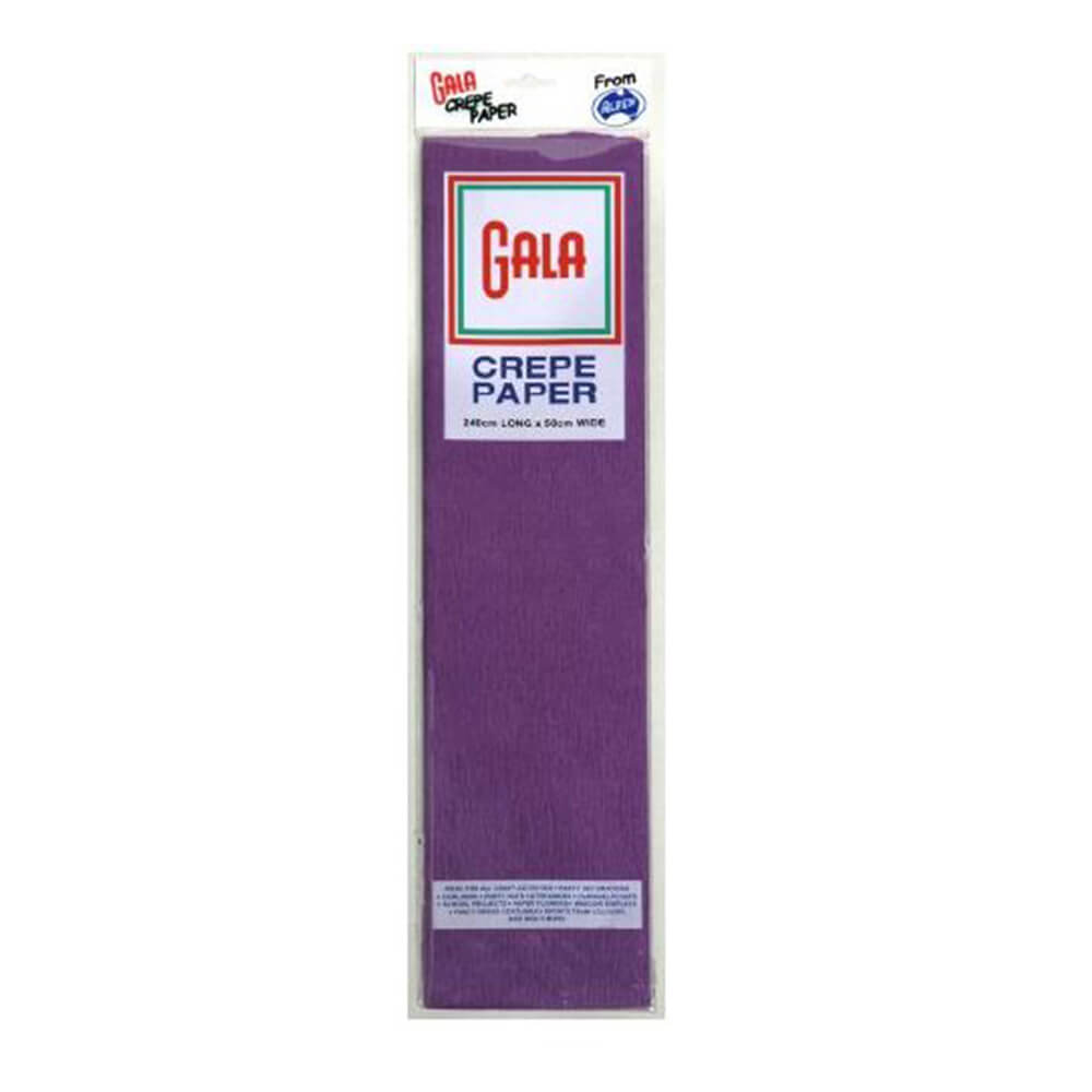 Gala Crepe Paper 12-Pack (240x50cm)