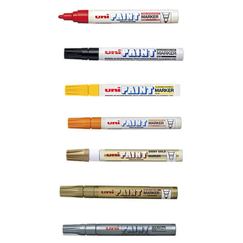 Uni PX20 Medium Bullet Tip Paint Marker 12pcs