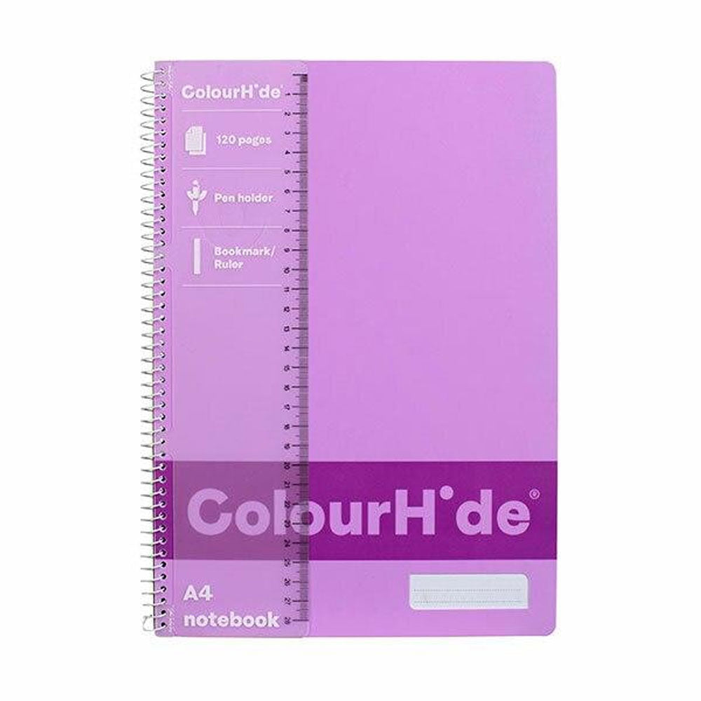 Colourhide A4 Notebook 120pg