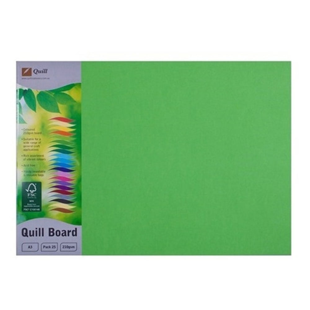 Quill A3 Cardboard 210gsm (pack de 25)