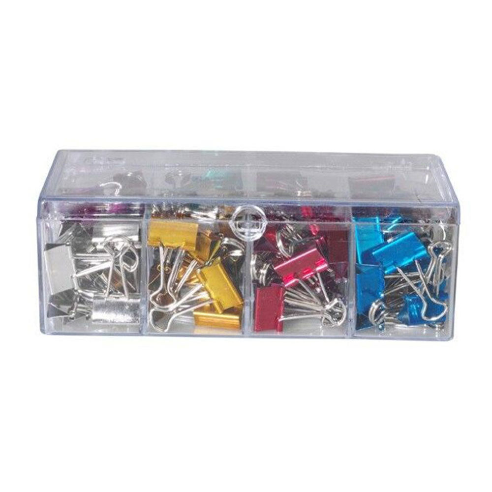 Esselte Foldable Metallic Clips 19mm 96pcs