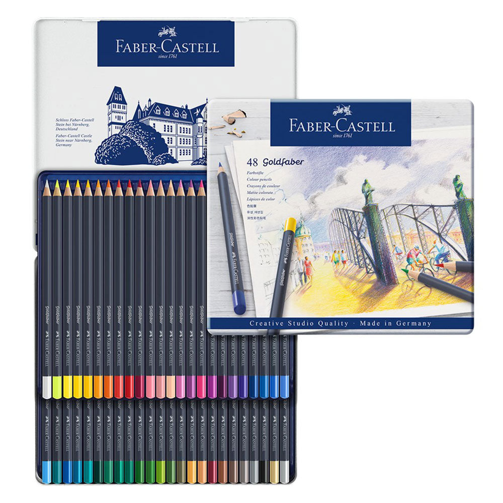 Faber-Castell Goldfaber Farbstift in Zinn