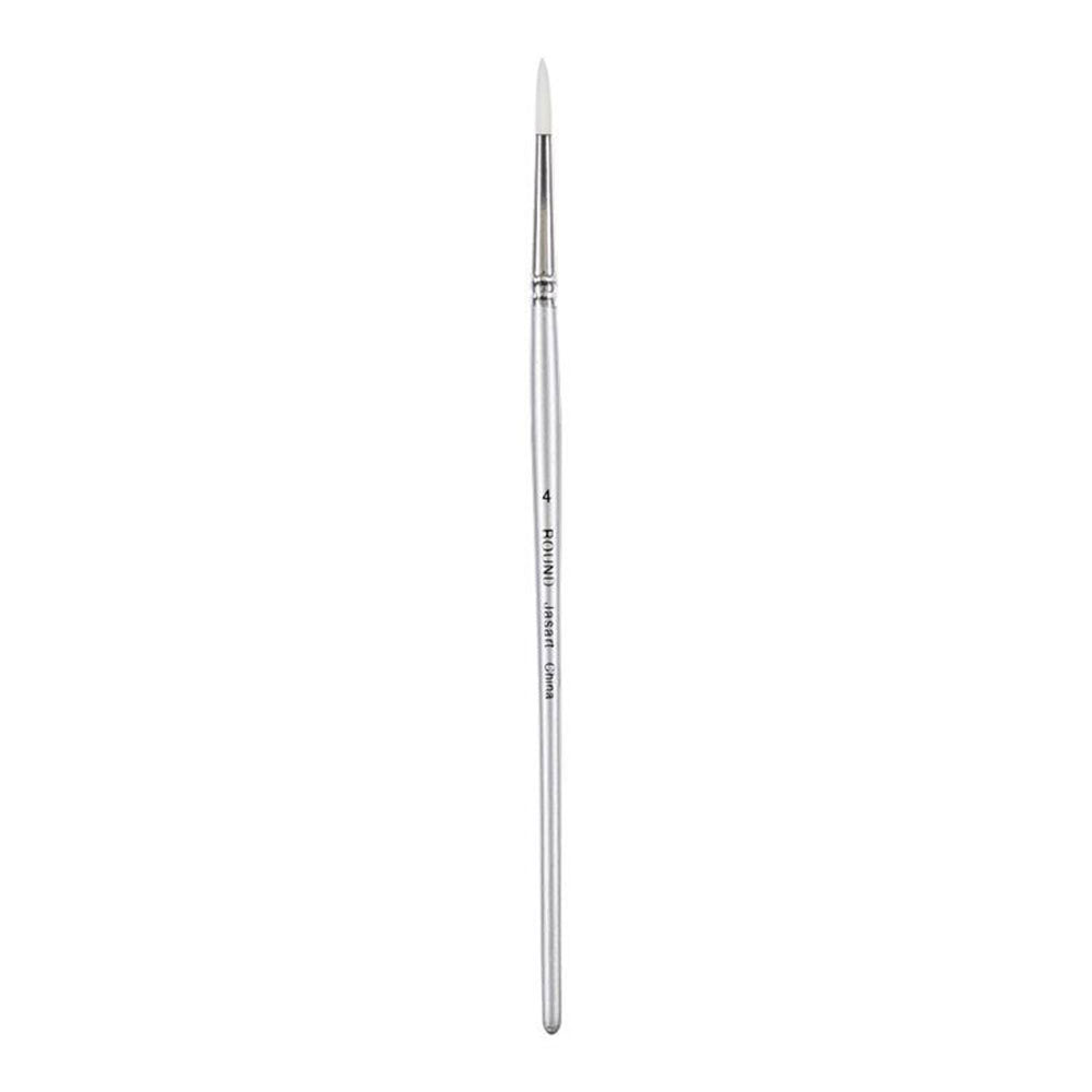 Jasart Taklon Round Brush (White)