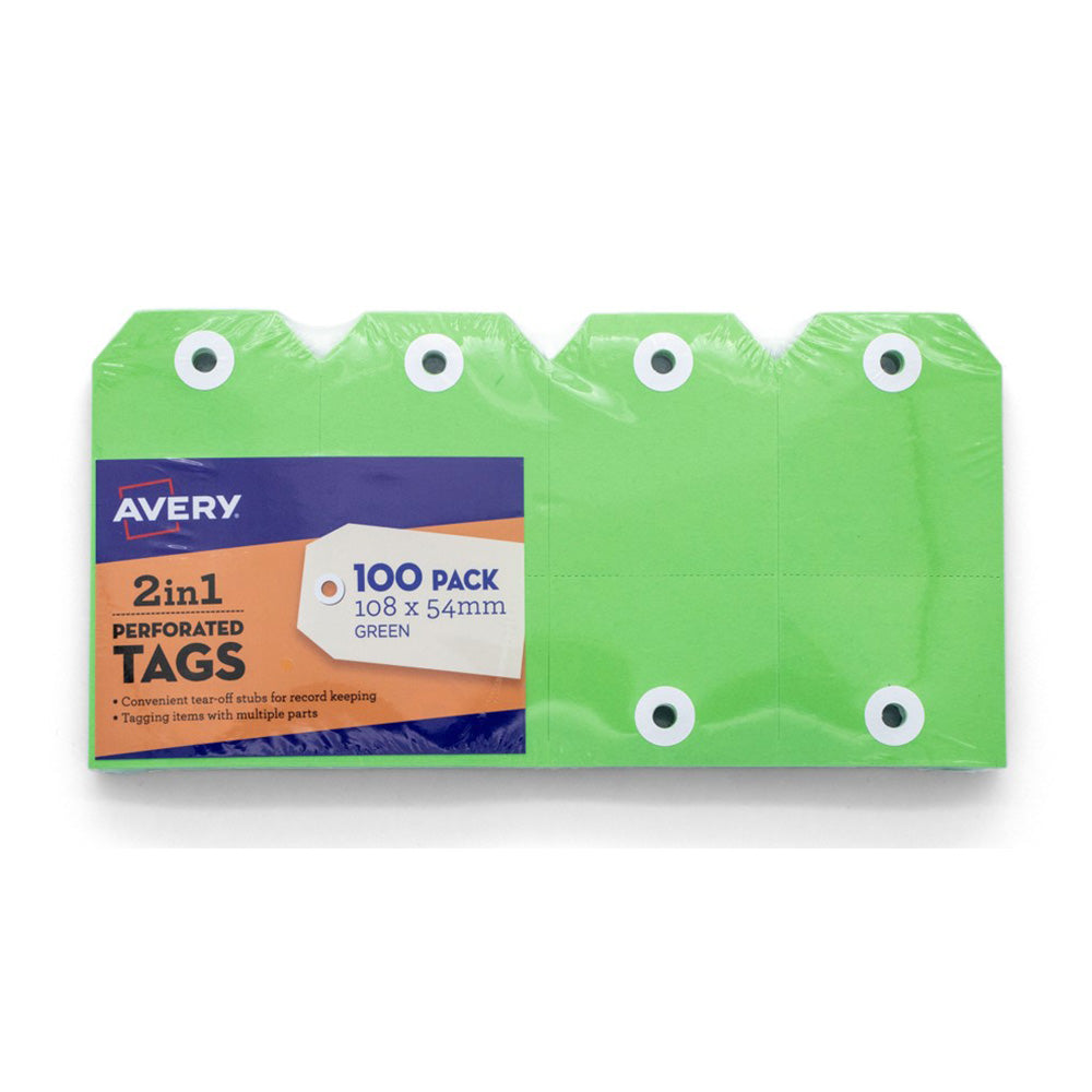 Avery 2-in-1 Kraft Tag (pacote de 100)