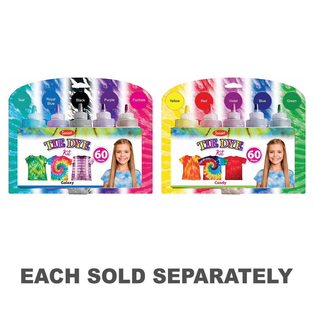 Jasco Tie Dye Kit (Pack of 60)