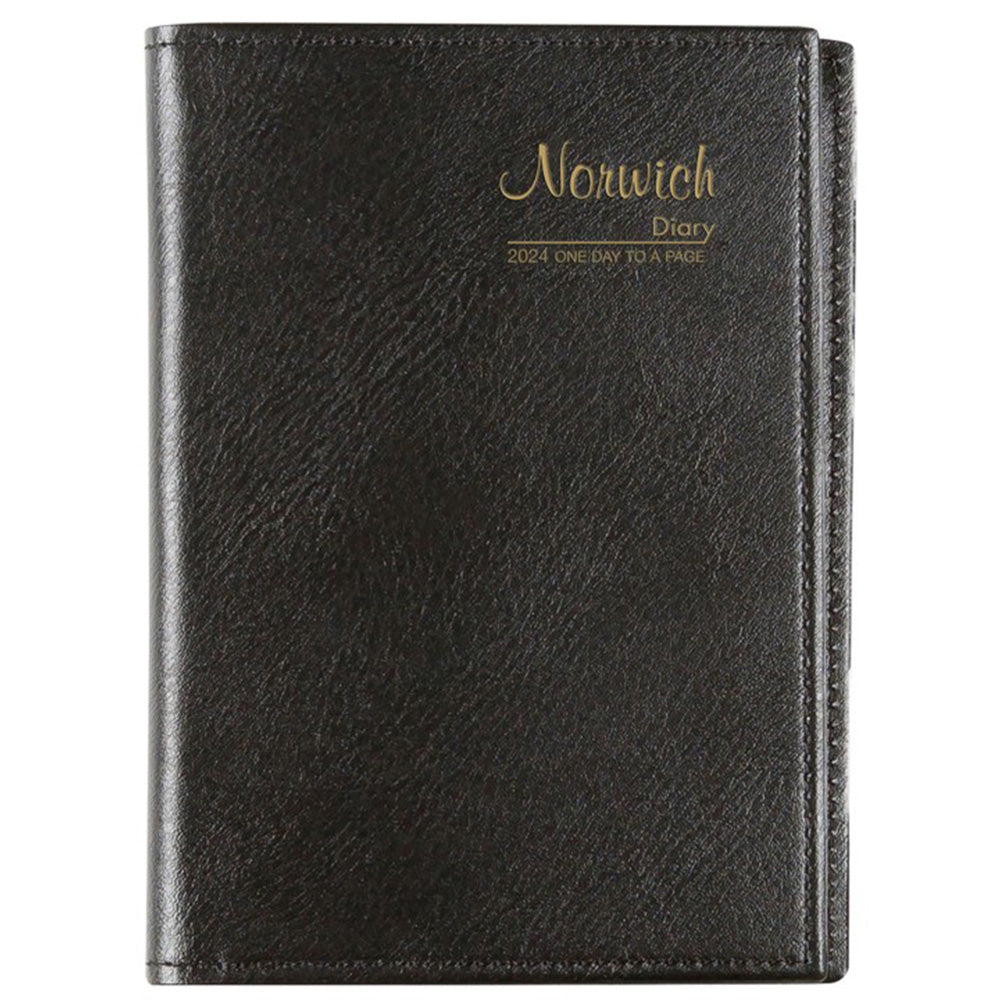 Cumberland Norwich A6 2024 Diary (negro)