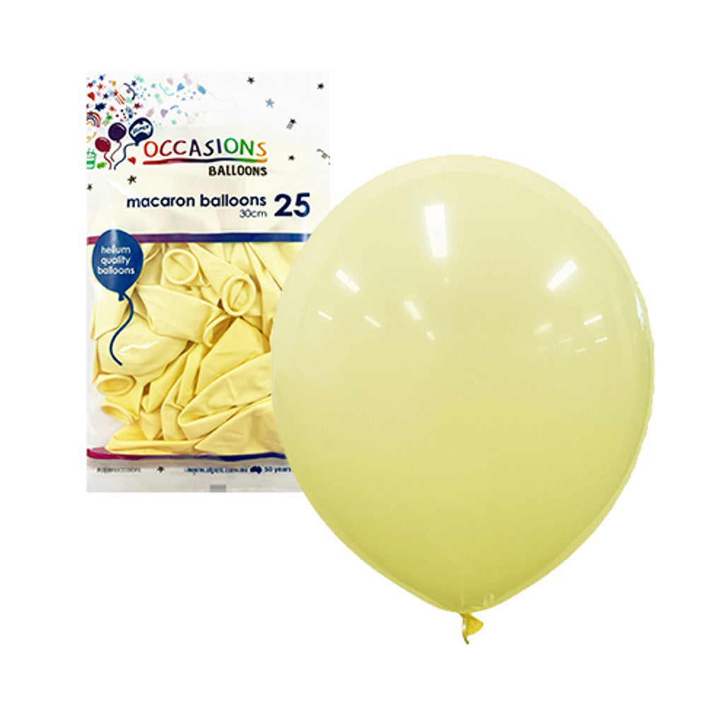 Alphen Macaron Pastel Balloons 30 cm (25 stk)