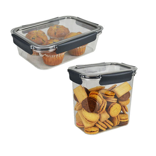 Italplast Snap Lock Food Container (Clear)