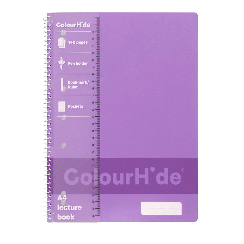 Colourhide A4 -forelæsning Notebook 140pg