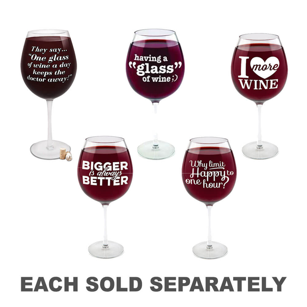 BigMouth Gigantic Wine Glass