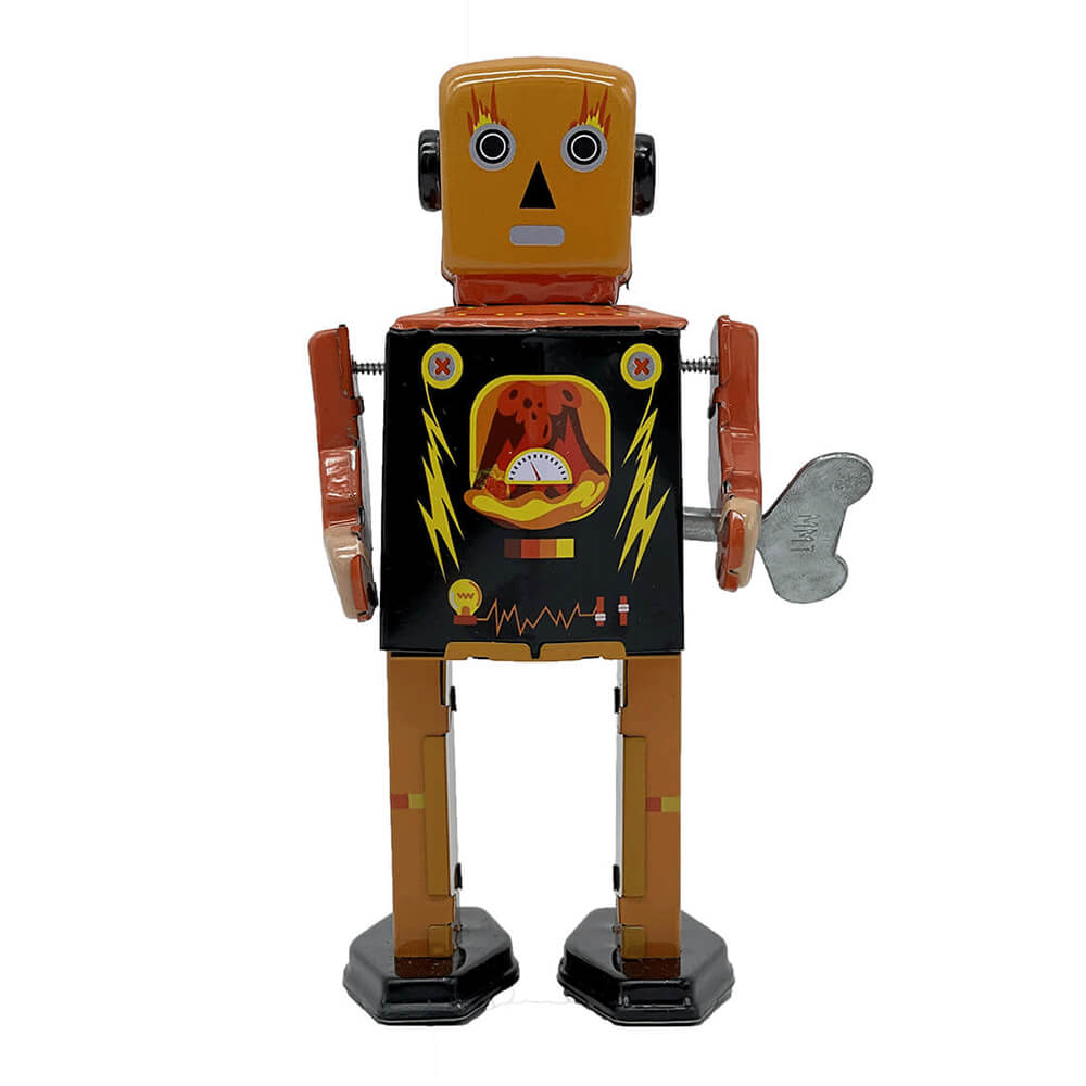 Herr & Mrs Tin Robot Toy 15cm