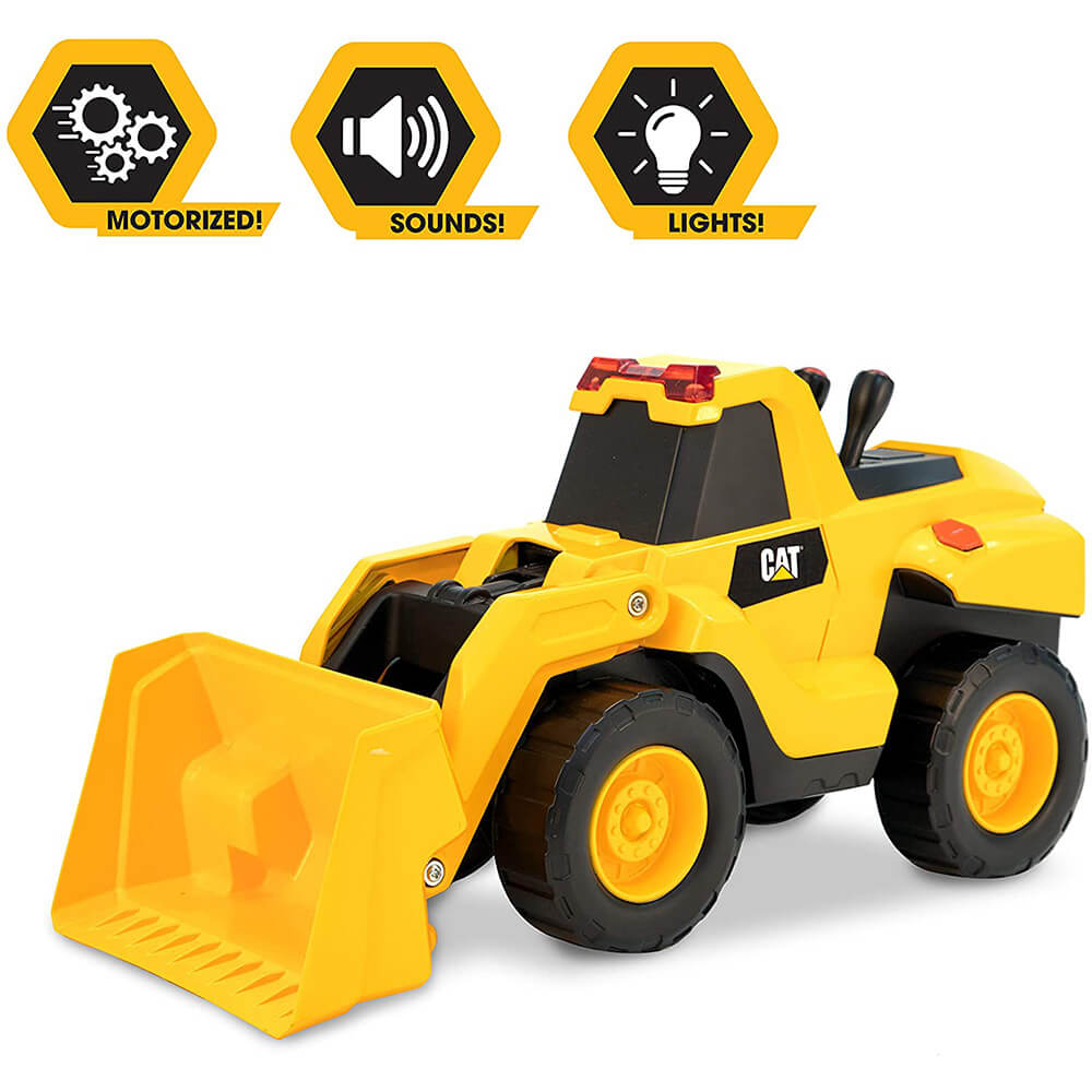 CAT Motorized 16" Loader Toy