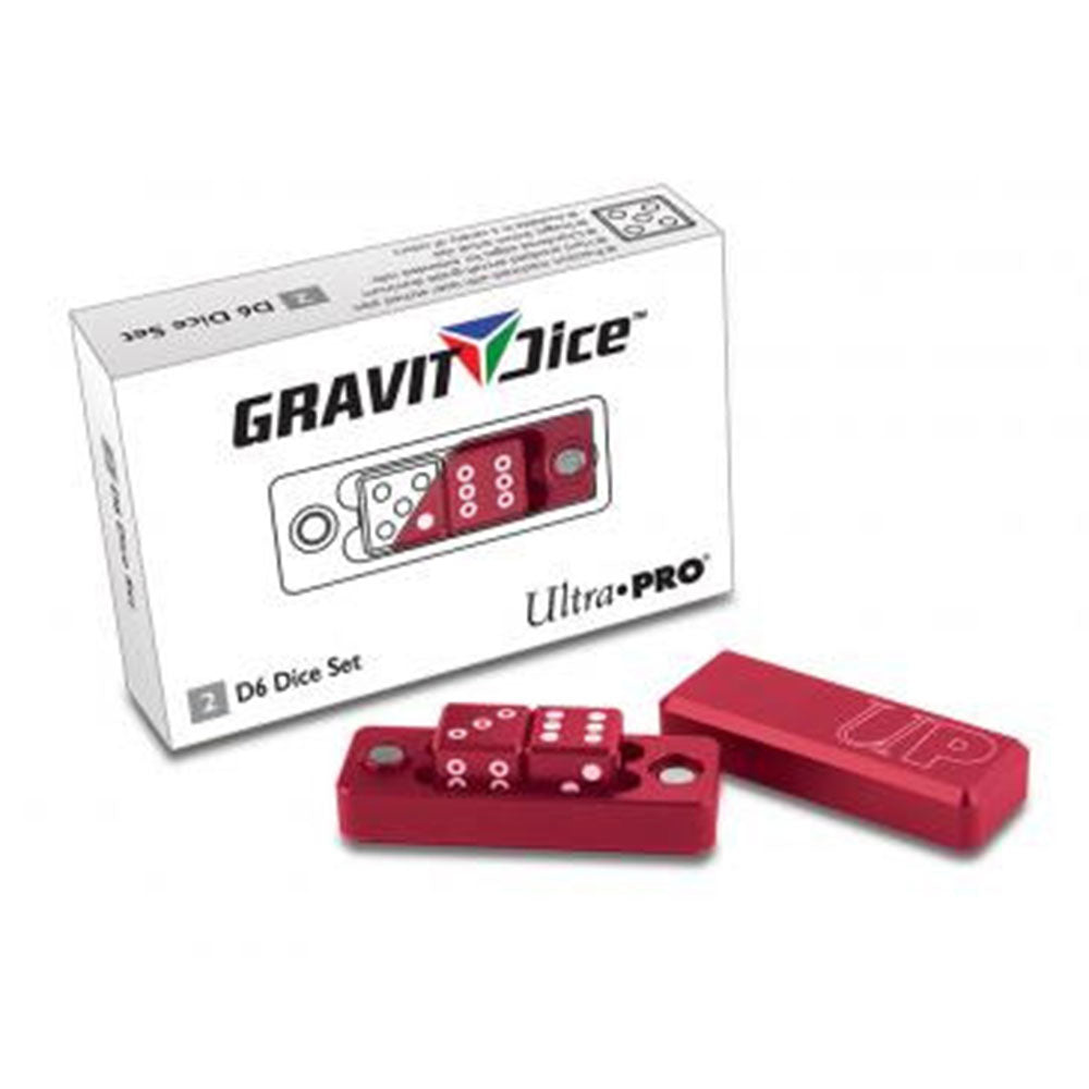 Set di dadi da dadi da dadi a gravità ultra pro 2x D6