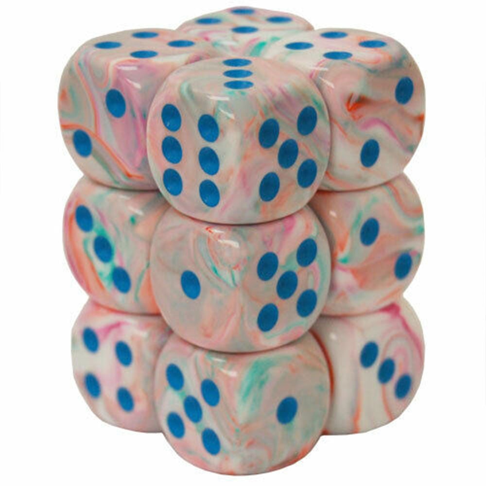 Festive Chessex 16mm D6 Dice Block