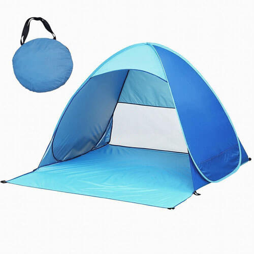 Tall Pop Up Beach Tent with Mat (165x150x110cm)