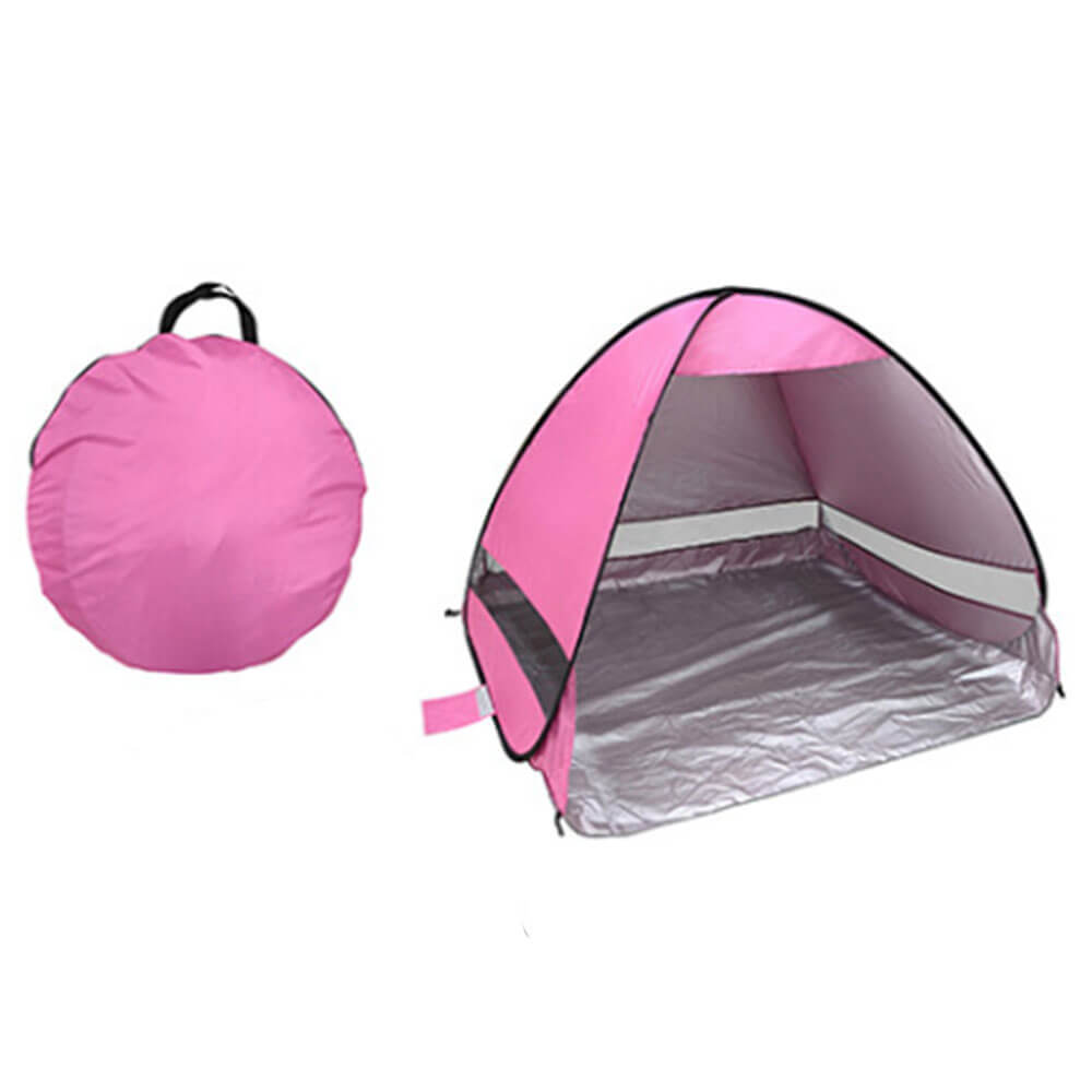 Tall Pop Up Beach Tent met mat (165x150x110cm)